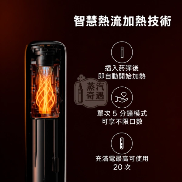 Ploom AURA 加熱菸主機 智慧熱流技術