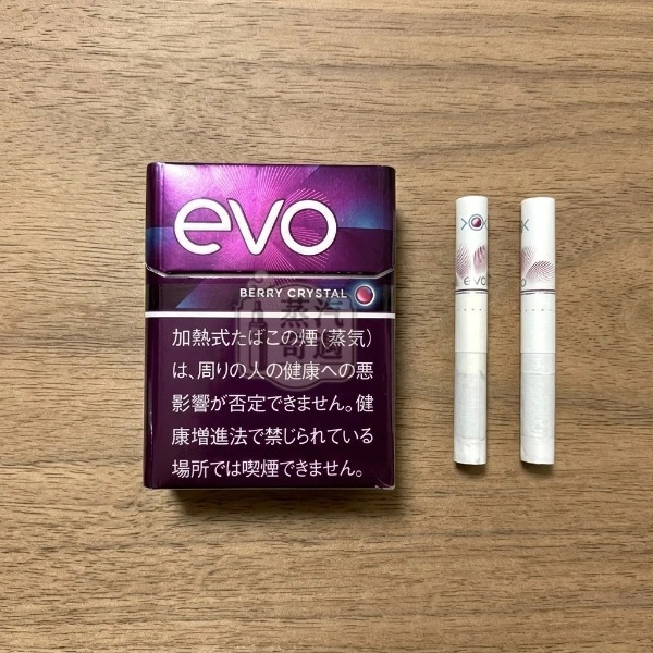 EVO Berry Crystal藍莓爆珠口味煙彈 整條10包裝 Ploom 加熱菸專用【日本原裝進口】:圖片 2